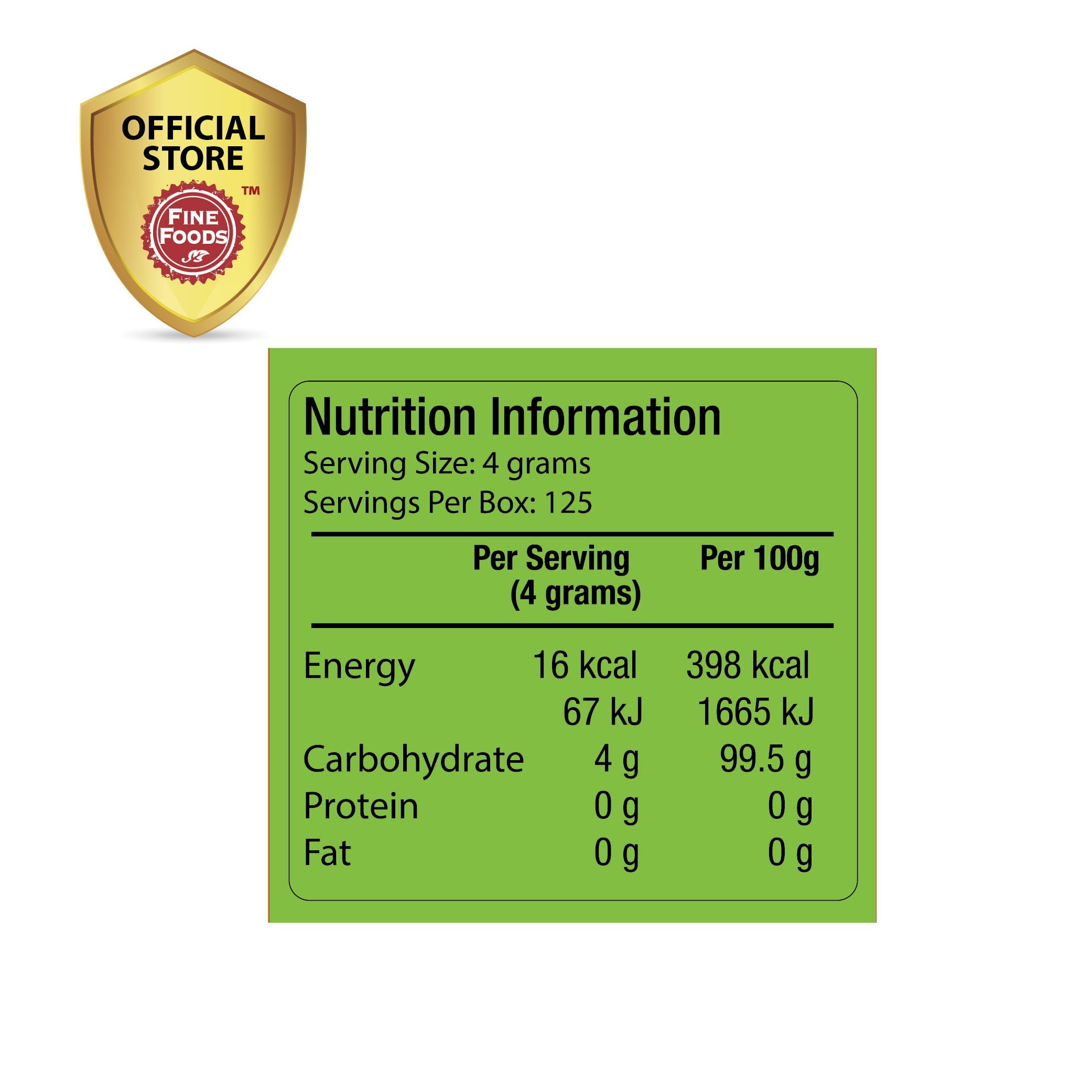 Crystalline Fructose (500g) - Image 3